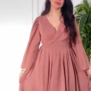 فستان سهرة ناعم