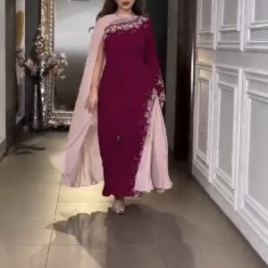 فستان سهرة فخم وانيق