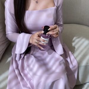 فساتين سهرة كم طويل