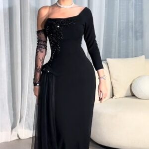 أجمل فساتين لون أسود