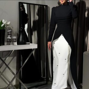 أجمل فستان سهرة لون أسود