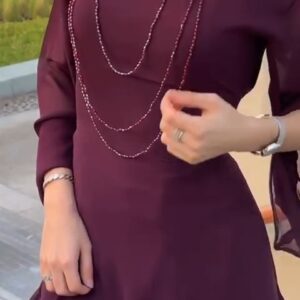 فساتين سهرة ناعمة تحفه