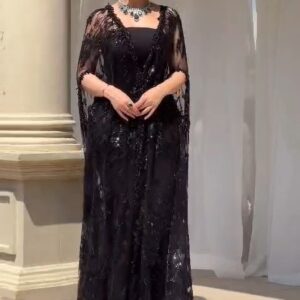أجمل فساتين سهرة لون أسود