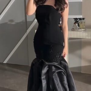 أجمل فساتين سهرة سواده