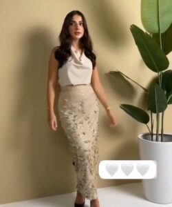 فستان سهرة فخم وانيق