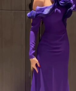 فستان سهرة فخمة