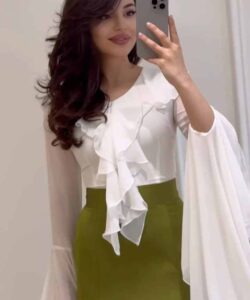 فستان سهرة ناعم