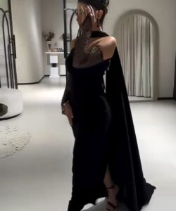 فستان سهرة فخم وانيق