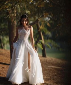 أجمل فساتين السهرة طويلة