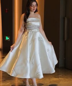 فستان سهرة سن محير بناتي