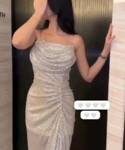فستان سهرة فخمه وانيقه