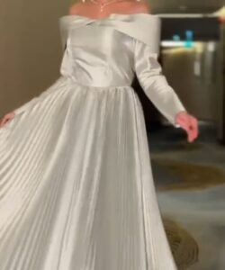 احلى فستان ب اكمام طويلة