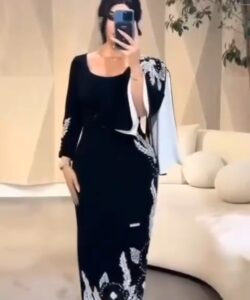 أجمل فستان سهرة لون أسود
