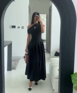 فستان سهرة اسود