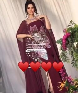 فستان سهرة ناعم ليكرا