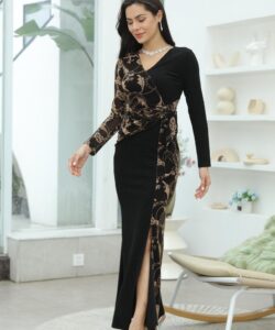 أجمل فستان سهرة ترتر روعه