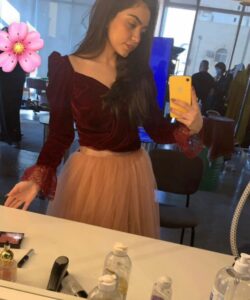 أجمل فستان سهرة شتوي جوخ