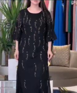 فساتين سهرة سواده روعه