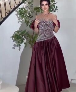 أجمل فساتين سهرة أنيق وفخمة تليق بالمناسبات
