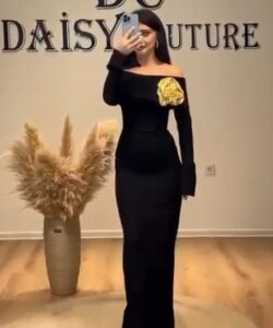 أجمل فستان سهرة أسود