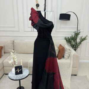 أجمل فستان سهرة لون اسود