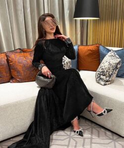 فساتين سهرة سوداء فخمة