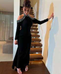 أجمل فساتين سهرة طويلة