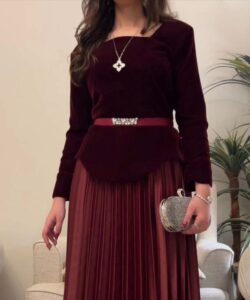 أجمل فساتين مناسبات محتشمة