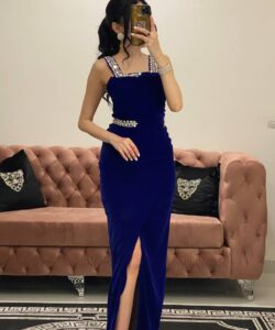 فساتين سهرة شمواه فخم وانيق