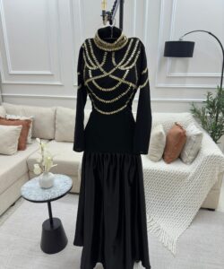 احلى فستان سهرة لون اسود