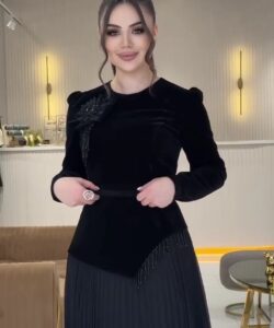 احلى فساتين سهرة جوخ شتوي