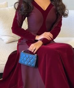 أجمل فساتين سهرة جوخ