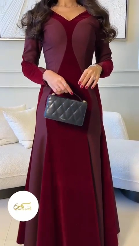 أجمل فساتين سهرة جوخ - الصورة 2