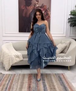 فساتين سهرة سن محير فخم