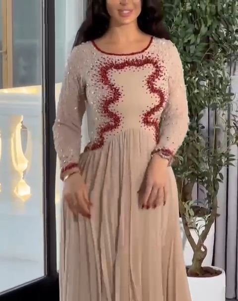 احلى فستان سهرة طويل