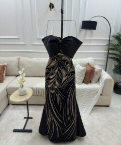 احلى فستان سهرة مكيادو