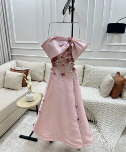 فستان سهرة منفوشه روعه