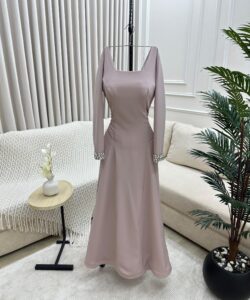 فستان سهرة طويل روعه