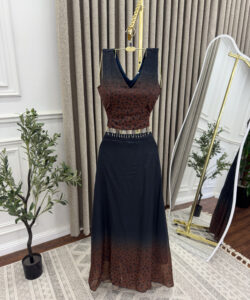 فستان سهرة فخم وانيق