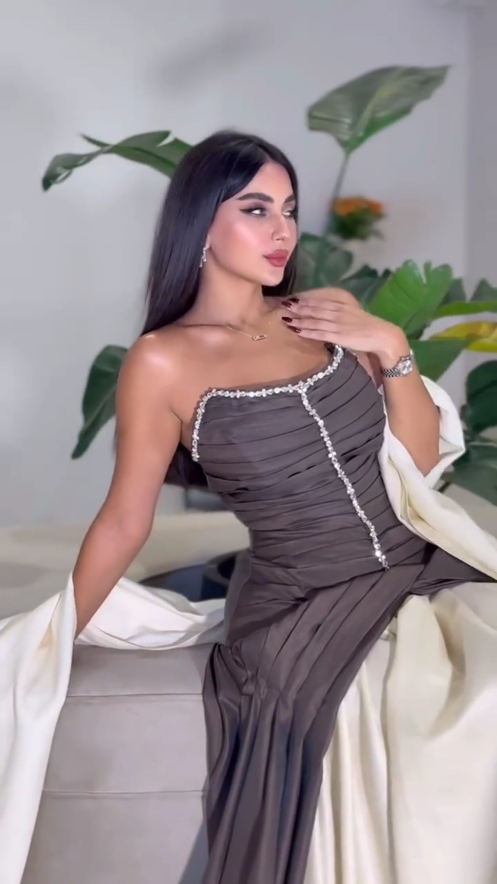 فستان سهرة بدون أكمام روعه - الصورة 7