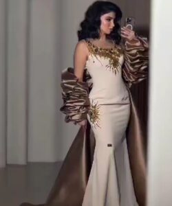 احلى فساتين سهرة طويلة