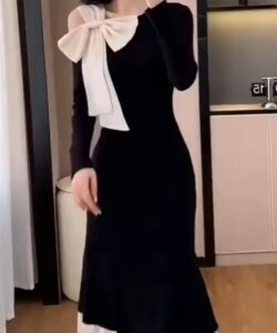 فستان سهرة فخمة وانيقه