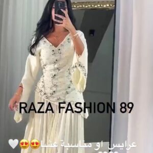 فستان سهرة طويل فخم وانيق