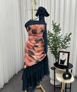 فستان سهرة فخم وانيق