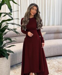 فساتين سهرة بالون جميله