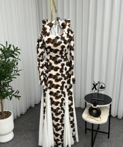 فستان سهرة فخم وانيق