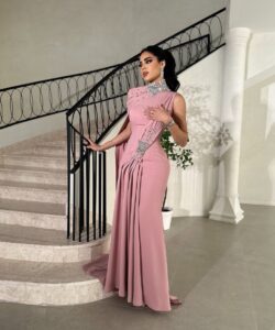 فساتين مناسبات فخمة وانيقه