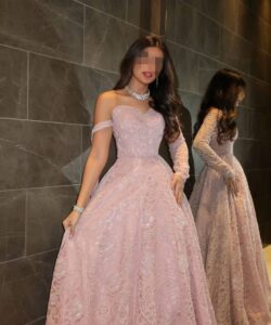 فساتين سهرة دانتيل