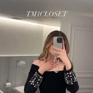 فساتين سهرة لون أسود روعه