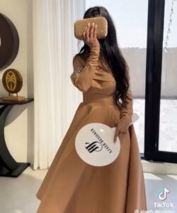 فستان سهرة دبل كلوووش فخم وانيق